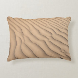 Brown sand decorative cushion