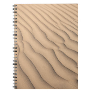 Brown sand notebook