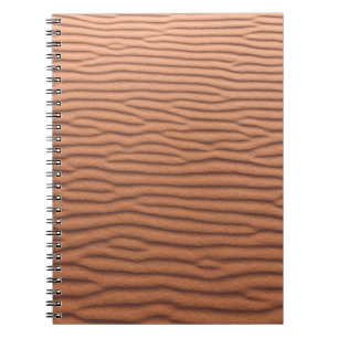 Brown sand notebook