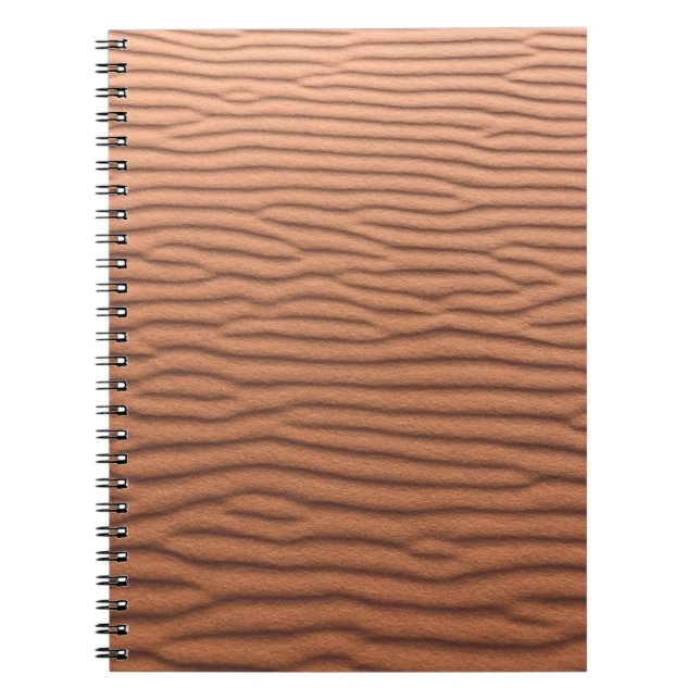 Brown sand notebook (Front)
