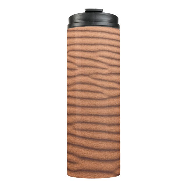 Brown sand thermal tumbler (Front)