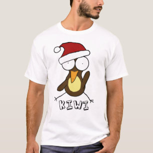 Brown Santa Kiwi T-Shirt