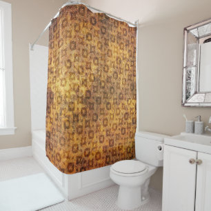 Brown Shades For Rustic Natural Beauty Shower Curtain