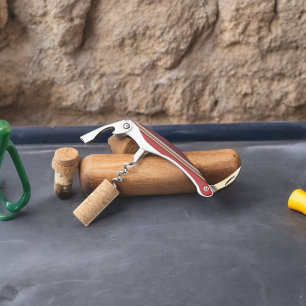 Brown Shades Stripe Corkscrew