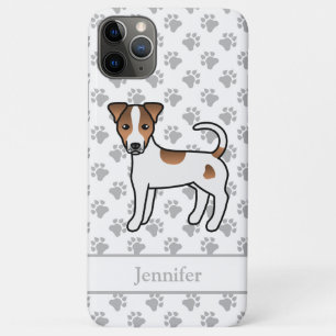 Brown Smooth Coat Parson Russell Terrier & Name iPhone 11 Pro Max Case