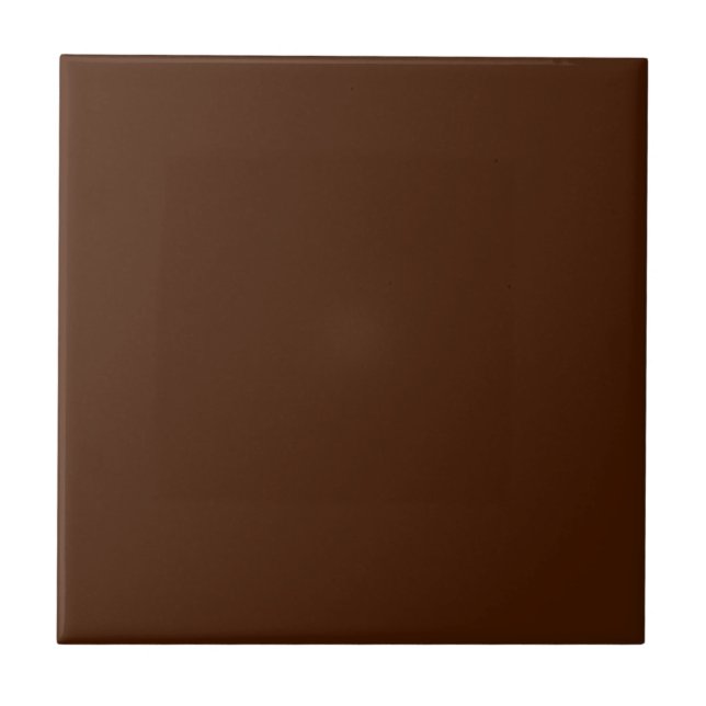 Brown Solid Colour Tile (Front)