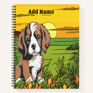 Brown Spaniel Notebook