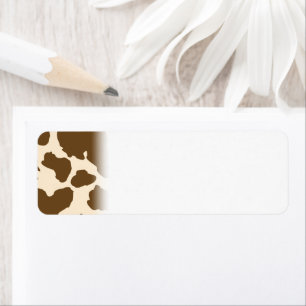 Brown Spots Cow Print Farmer Farm Animals Classy