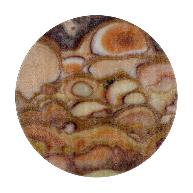 Brown Spotted Onyx Cutting Board (Front)