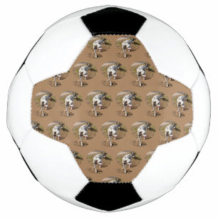 Brown Spotty Dalmatian, Football