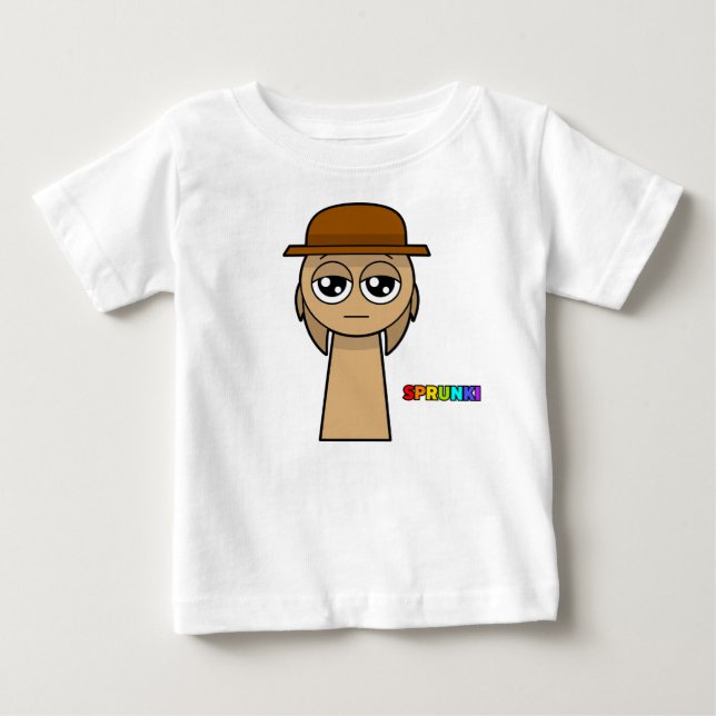 brown sprunki baby T-Shirt (Front)