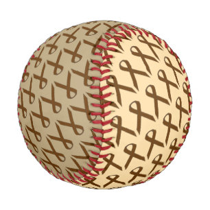 Brown Standard Ribbon by Kenneth Yoncich Baseball