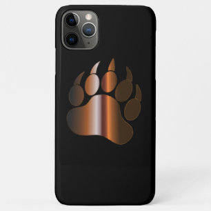 BROWN STEEL BEAR PAW iPhone 11 PRO MAX CASE