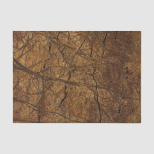 Brown Stone Pattern Father's Day Tissue Paper