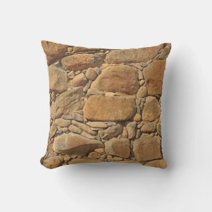 Brown Stone Pillow