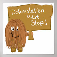 Brown stop deforestation