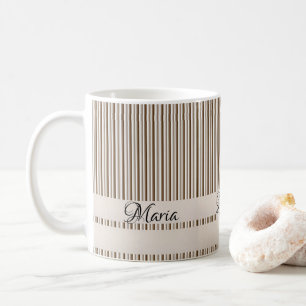 Brown Stripe Mug