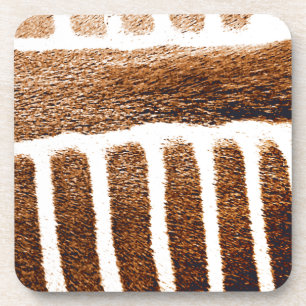 Brown Stripes_ Coaster