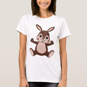 Brown Stuffed Bunny T-Shirt