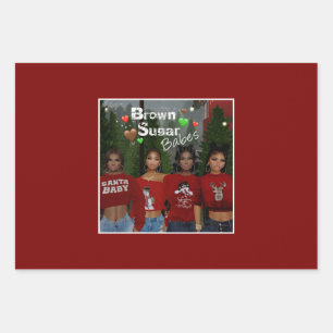 Brown Sugar Babes Gift Wrap 15