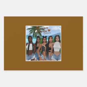 Brown Sugar Babes Gift Wrap 16