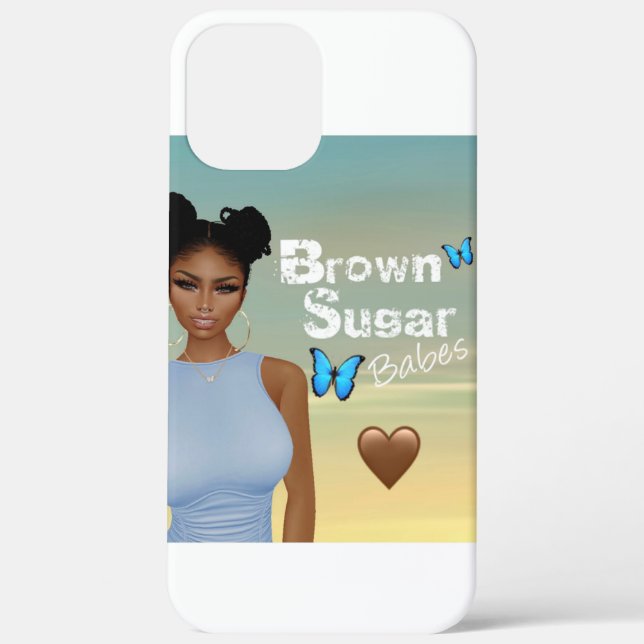 Brown Sugar Babes iPhone 12 Pro Max Case 2 (Back)