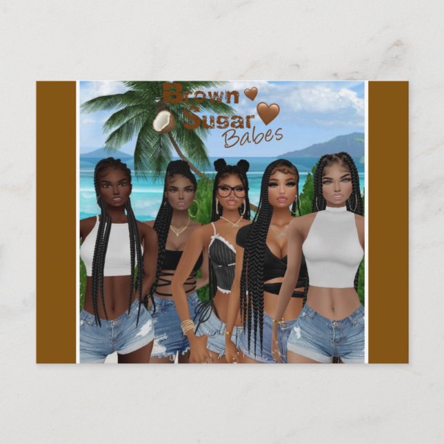 Brown Sugar Babes Postcard 2 (Front)