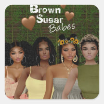Brown Sugar Babes Stickers 13