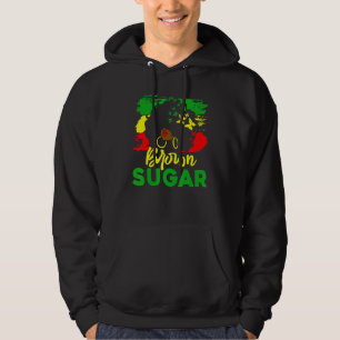 Brown Sugar Black Girl African Pride Black History Hoodie
