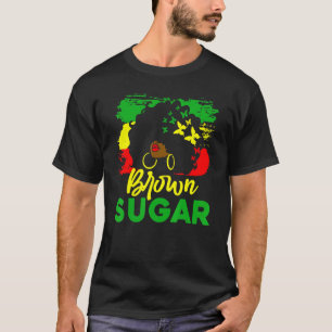 Brown Sugar Black Girl African Pride Black History T-Shirt