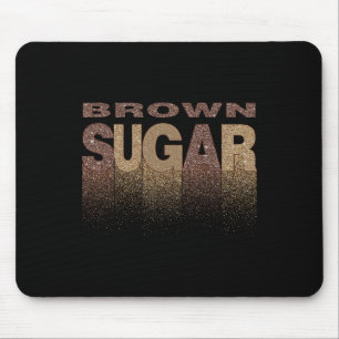 Brown Sugar Melanin African American Black History Mouse Mat