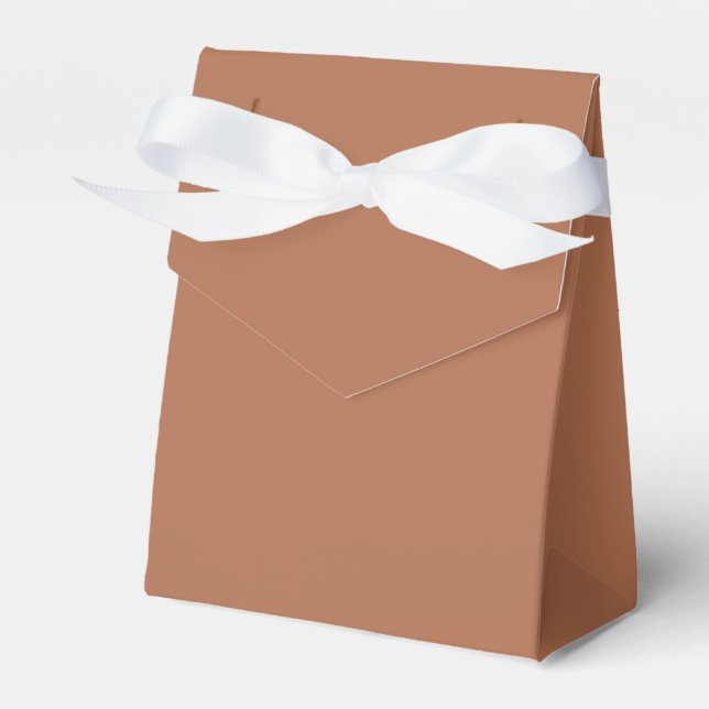 Brown sugar (solid colour)  favour box (Front Side)