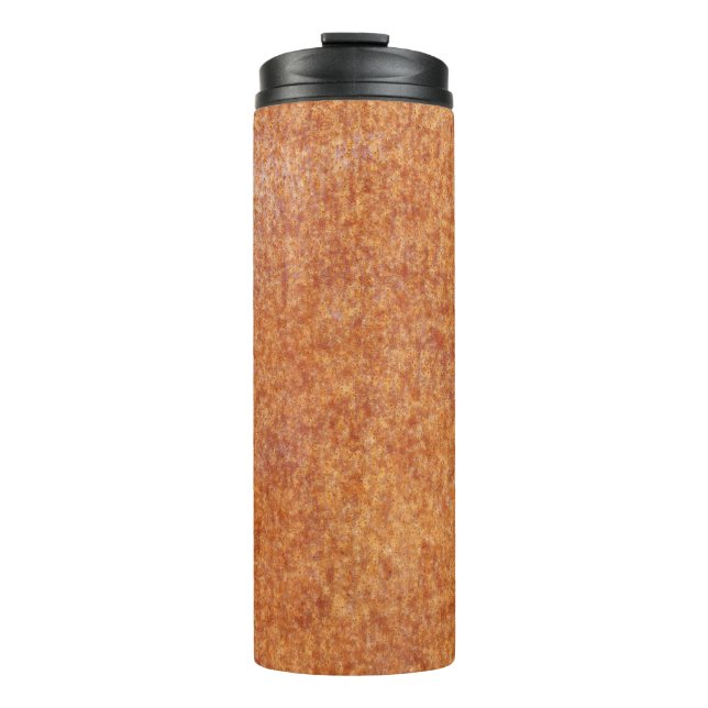 Brown surface thermal tumbler (Front)