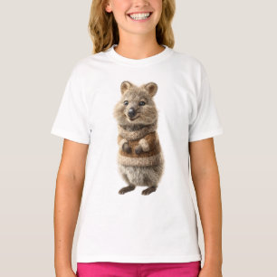 Brown Sweater Smiling Quokka Kids