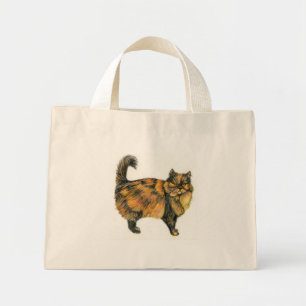 Brown Tabby Cat Tote Bag