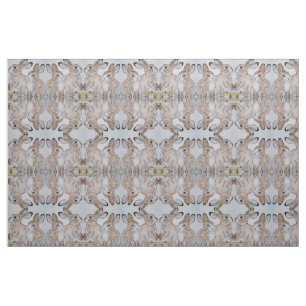 Brown Tan Baby Bunny Rabbit Lively Fun Fabric