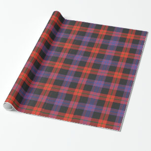 Brown Tartan Wrapping Paper