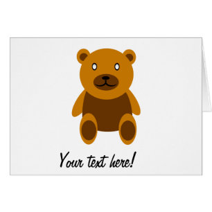 Brown teddy bear clipart