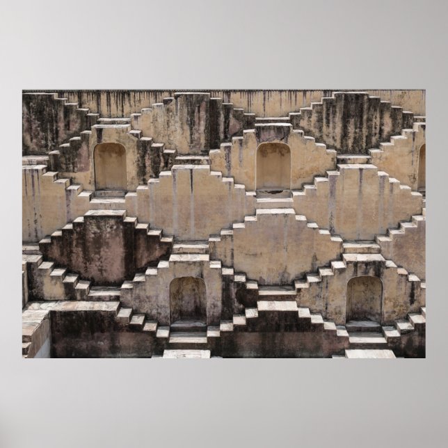 Brown temple design poster (Front)