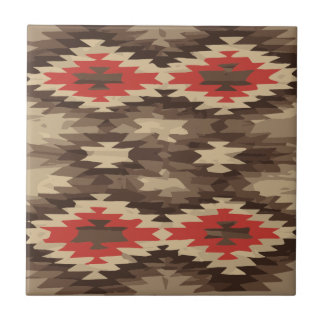 Brown/Terra Cotta Pattern Tile