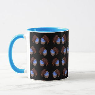 Brown Thirsty Guinea Pigs, Mug