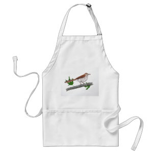 Brown Thrasher Apron