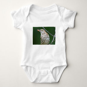 Brown Thrasher w/ Catch Of the Day Gifts Apparel Baby Bodysuit