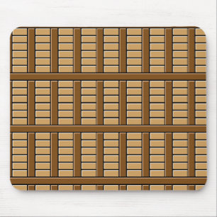 Brown Tiles Mouse Mat