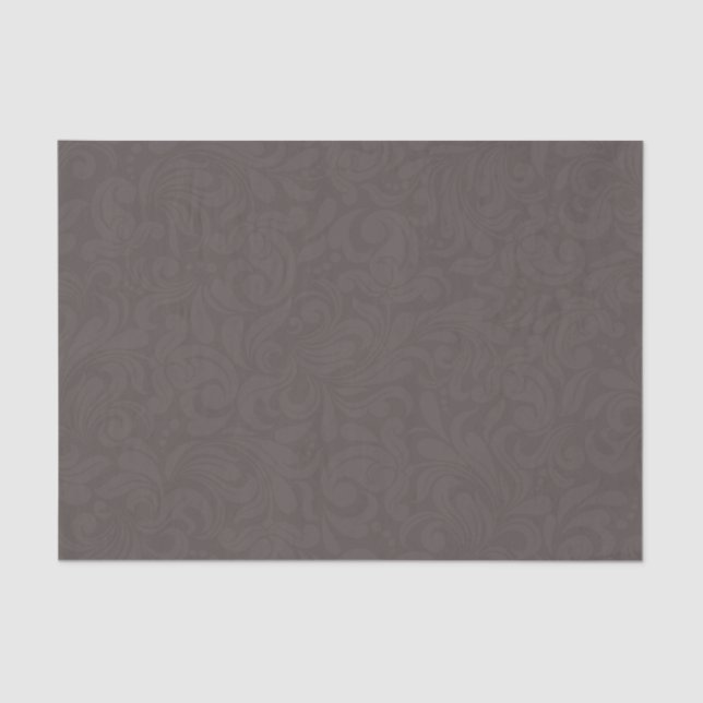 Brown Tissue Paper Gift Wrap Solid Color (Front)