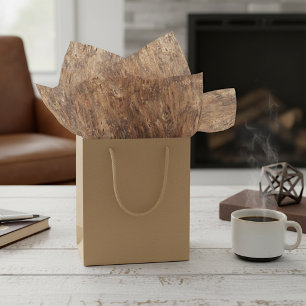 Brown Tree Bark Nature Texture Look Pattern Tissue Paper