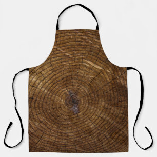 Brown tree trunk apron