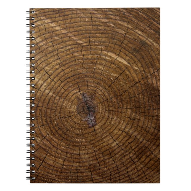Brown tree trunk notebook (Front)
