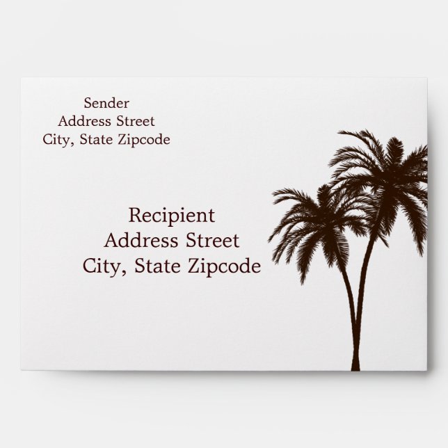 Brown Tropics: Envelope (Front)