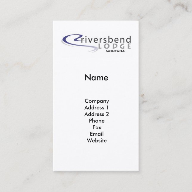 Brown Trout - Business Card (Front)